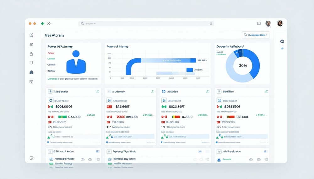 Digital dashboard for managing lasting powers of attorney Digital dashboard for managing lasting powers of attorney